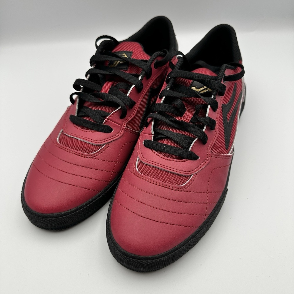 Lakai Cambridge Skate Sneakers Shoes Red Lace Up Suede Mens Size 11.5